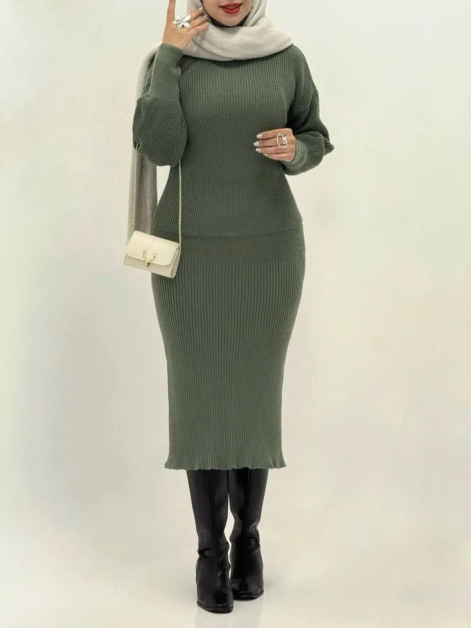 3700-ست شومیز دامن نهال